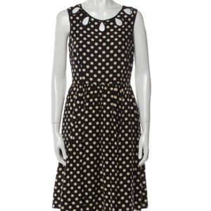 Kate spade polka dot A line dress